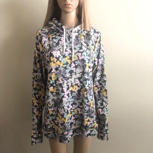 Joules Floral Ditsy Hoodie 14 EUC